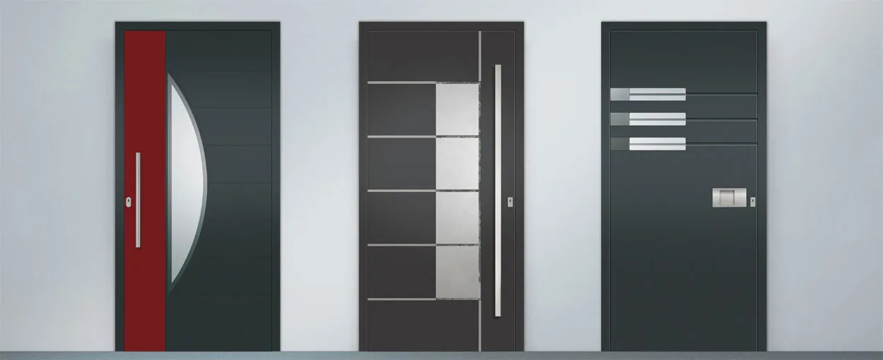 Aluminium-Haustür