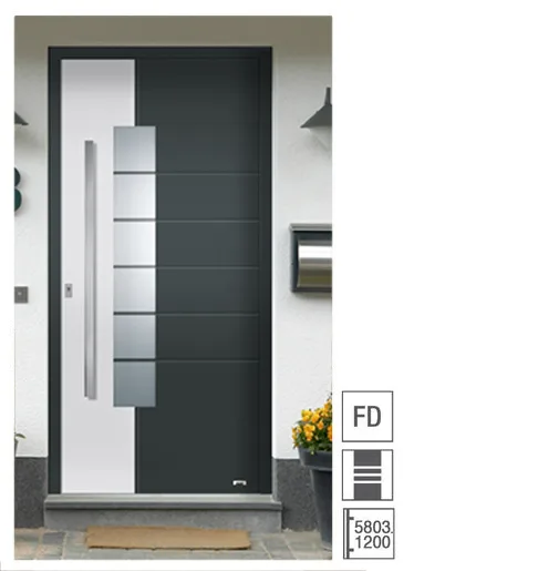 Aluminium-Haustür